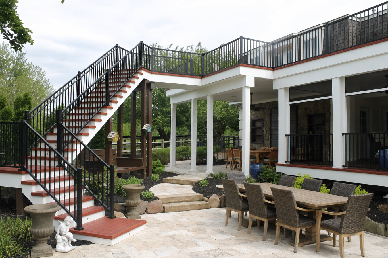 Multi-level decks in DeLand, FL