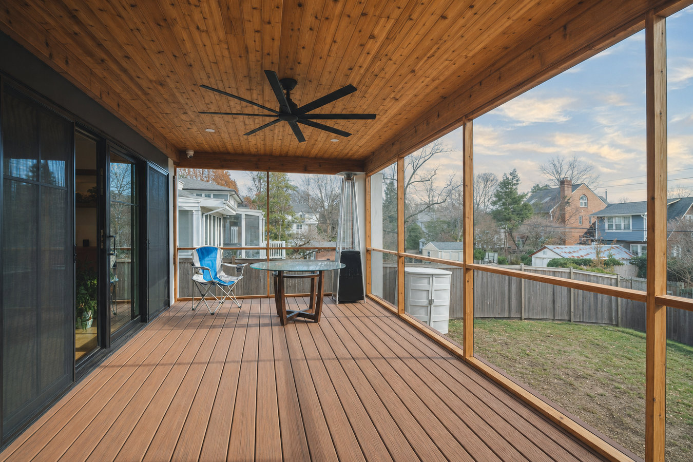 Screened-in porches and screened decks in DeLand, FL